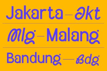 display sans font