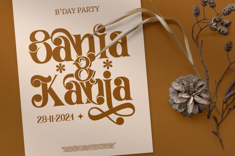 Elegant Serif Font