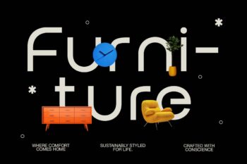 futuristic geometric sans serif font