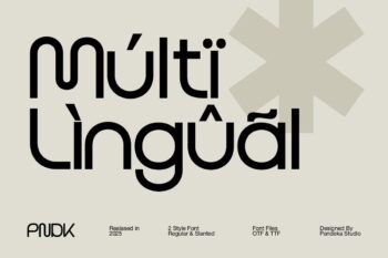 futuristic geometric sans serif font