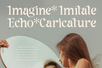 modern sharp serif font
