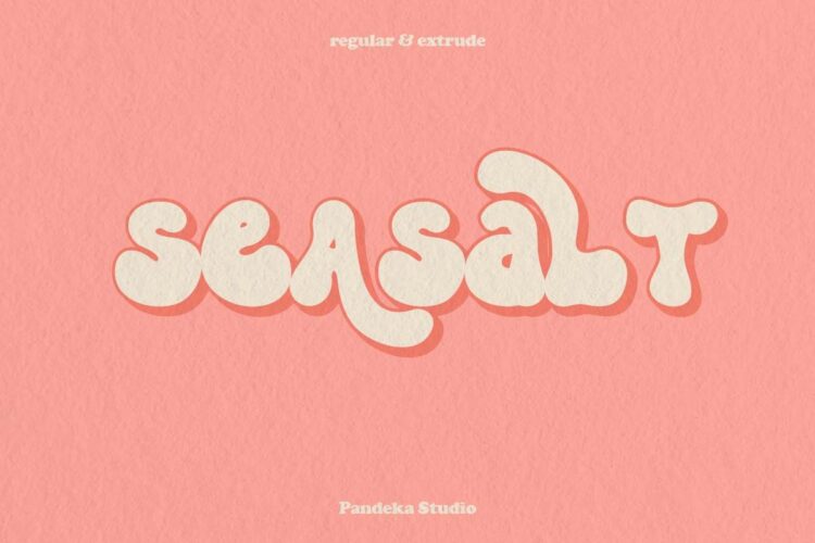 retro groovy font