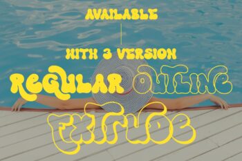 retro groovy font