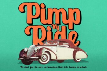 Vintage Retro Font