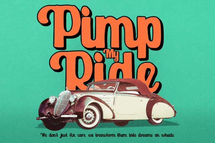 Vintage Retro Font