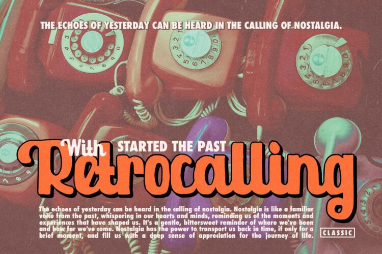 Vintage Retro Font