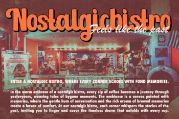 Vintage Retro Font