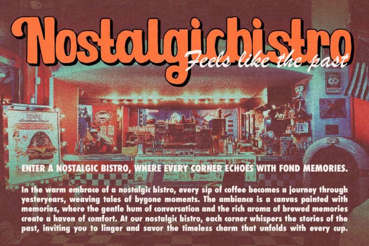 Vintage Retro Font