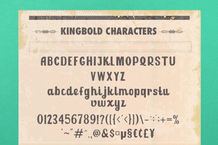 Vintage Retro Font