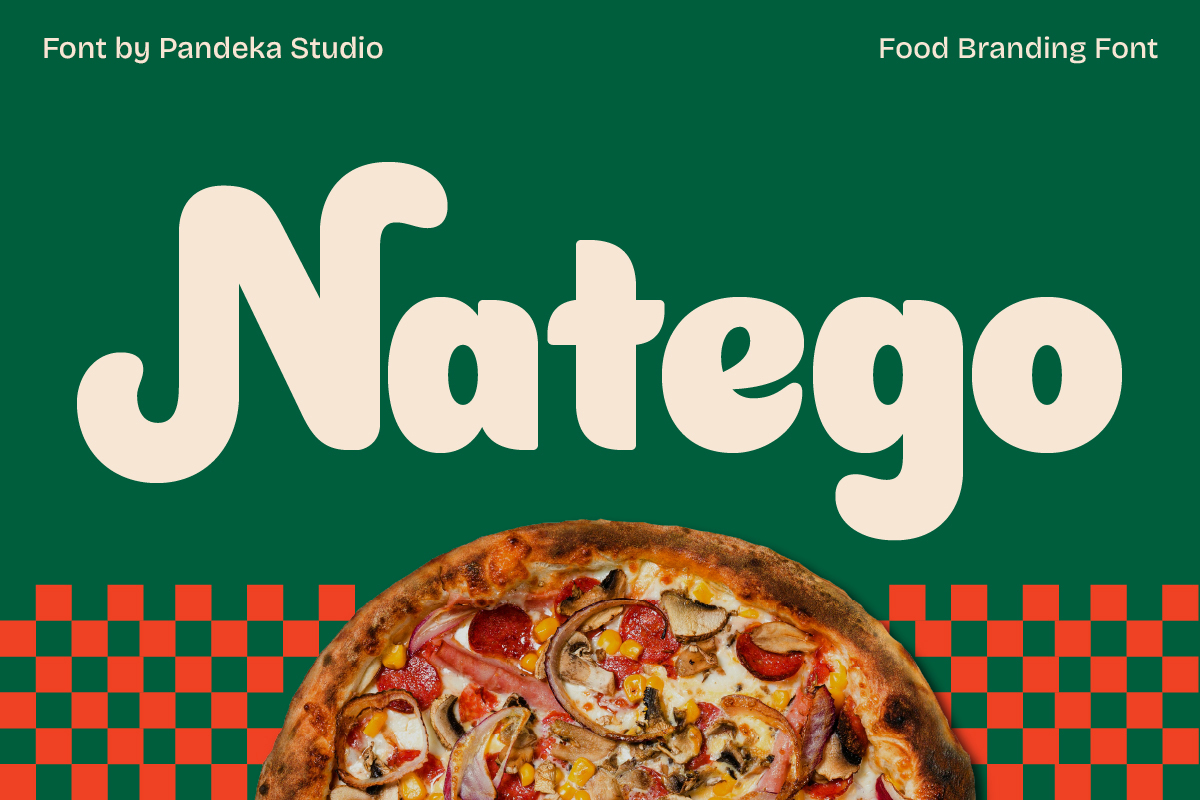 Natego - Food Branding Font