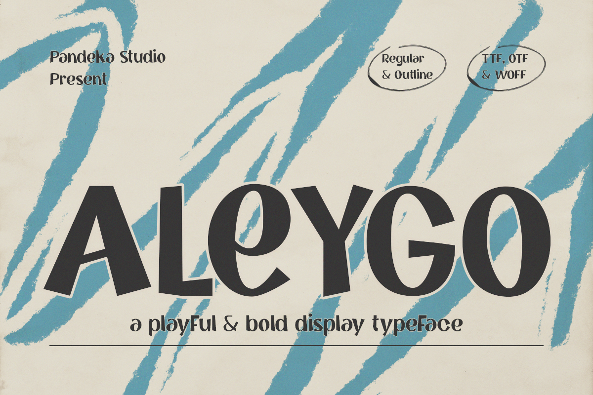 Aleygo - Playful Bold Display